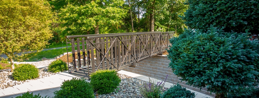 Retaining Wall and Bridge